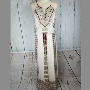 BISOU BISOU Boho Hippie Maxi shoulder baring